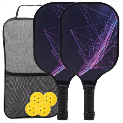 Fiberglass Pickleball Paddles, Set of 2 - USAPA Set for Indoor & Outdoor