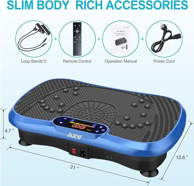 Vibration Plate Exercise Machine - Boost Weight Loss & Lymphatic Health