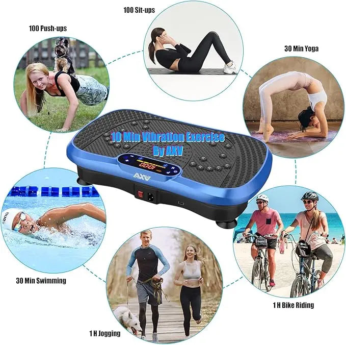 Vibration Plate Exercise Machine - Boost Weight Loss & Lymphatic Health